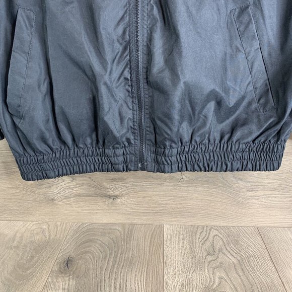 Reebok Mens Full Zip Windbreaker Embroidered "Get Teed Off At O.U."  Black Sz M - Picture 6 of 11